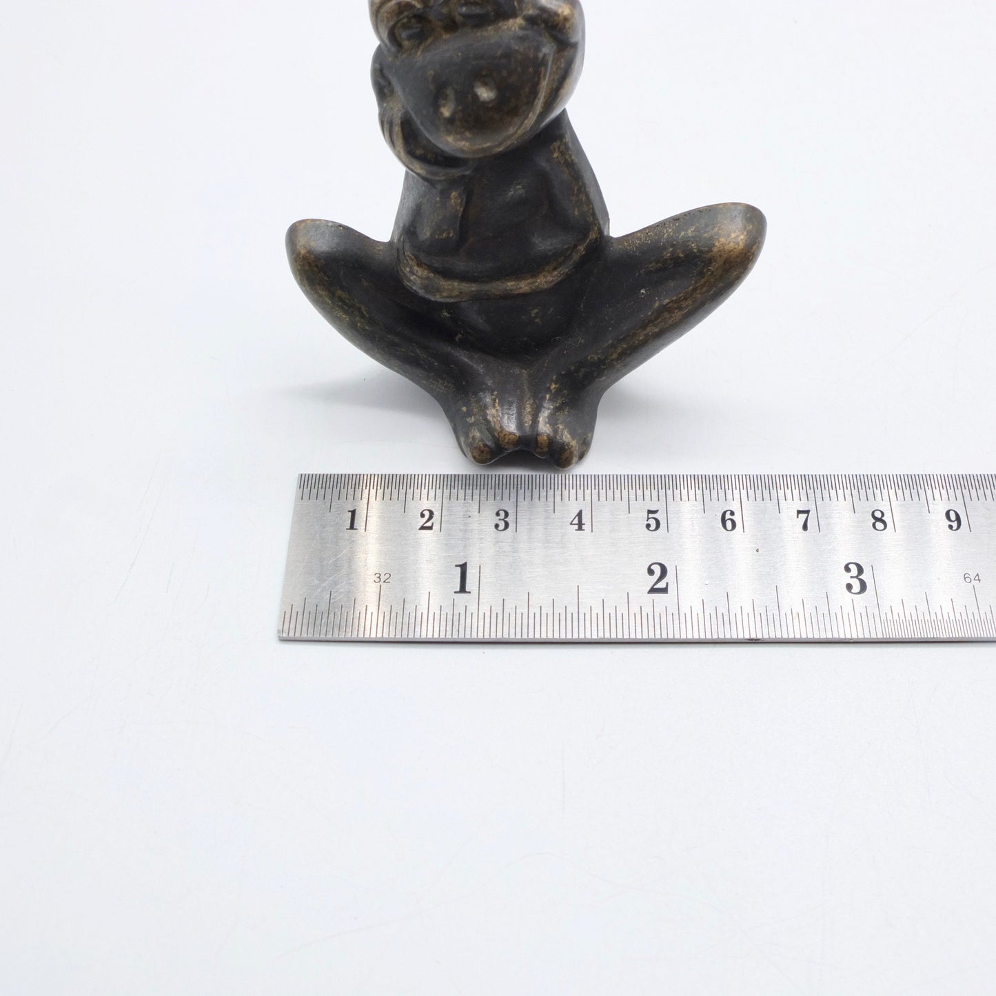 Vintage Brass Frog, Frog lovers, Frog figurine, Metal Frog, vintage frog