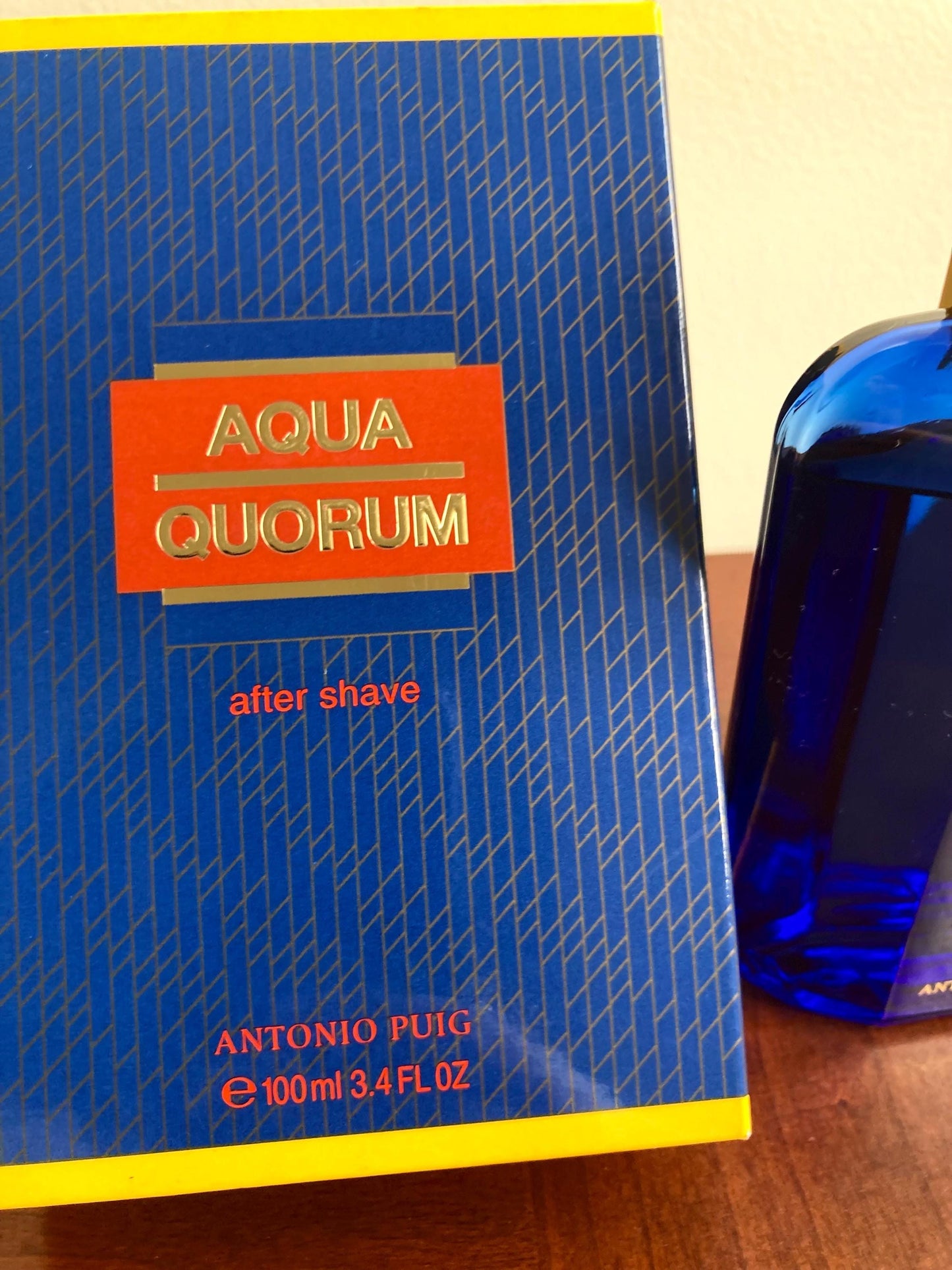 Vintage Aqua Quorum After shave, Antonio Puig, 100 ml