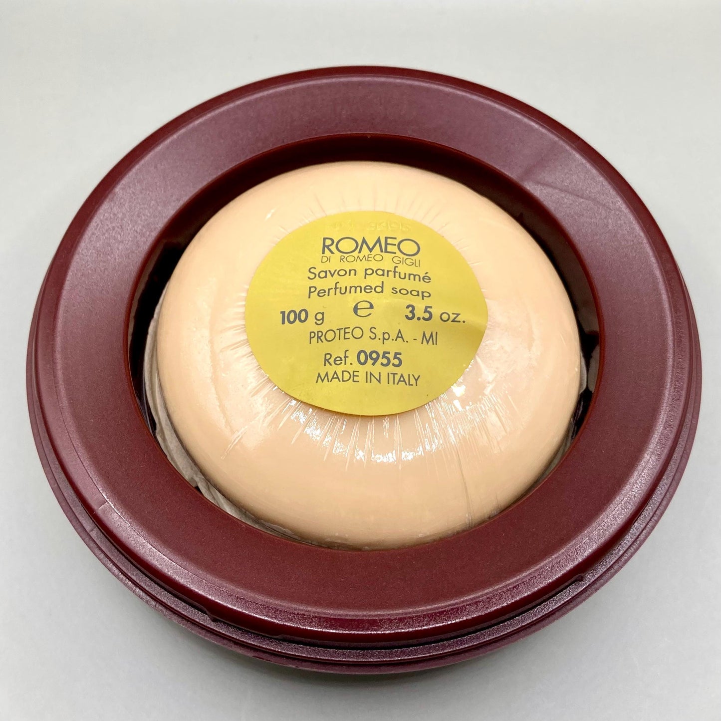 Vintage Luxury Italian Soap Romeo Gigli, vintage soap, vintage soap dish