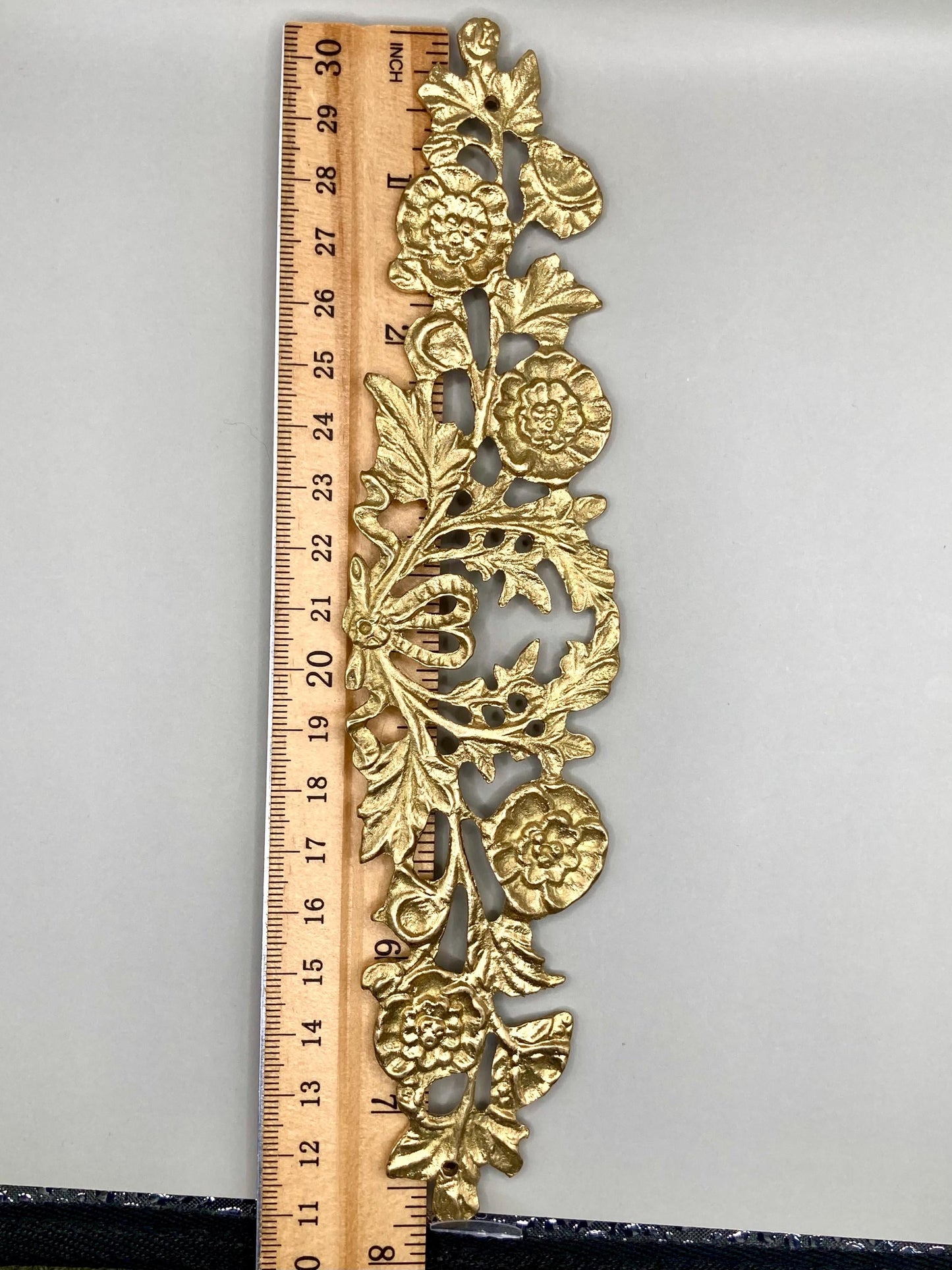 Vintage Brass embellishment for furniture, frames and boxes