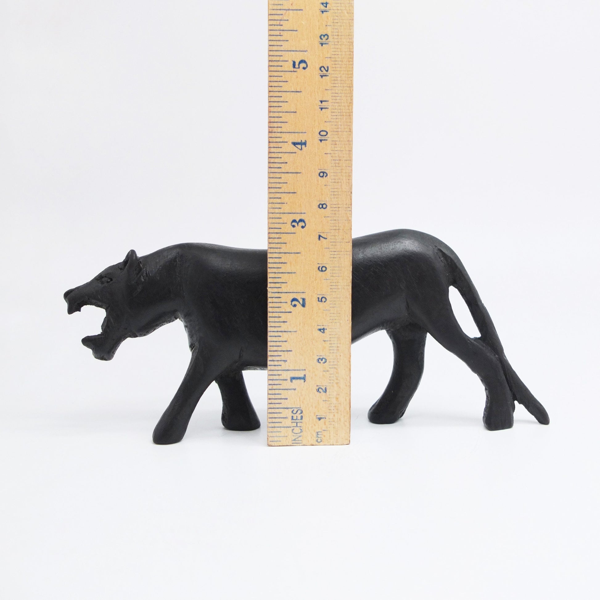 Rare Wood Panther Sculpture, Wood sculpture, african art