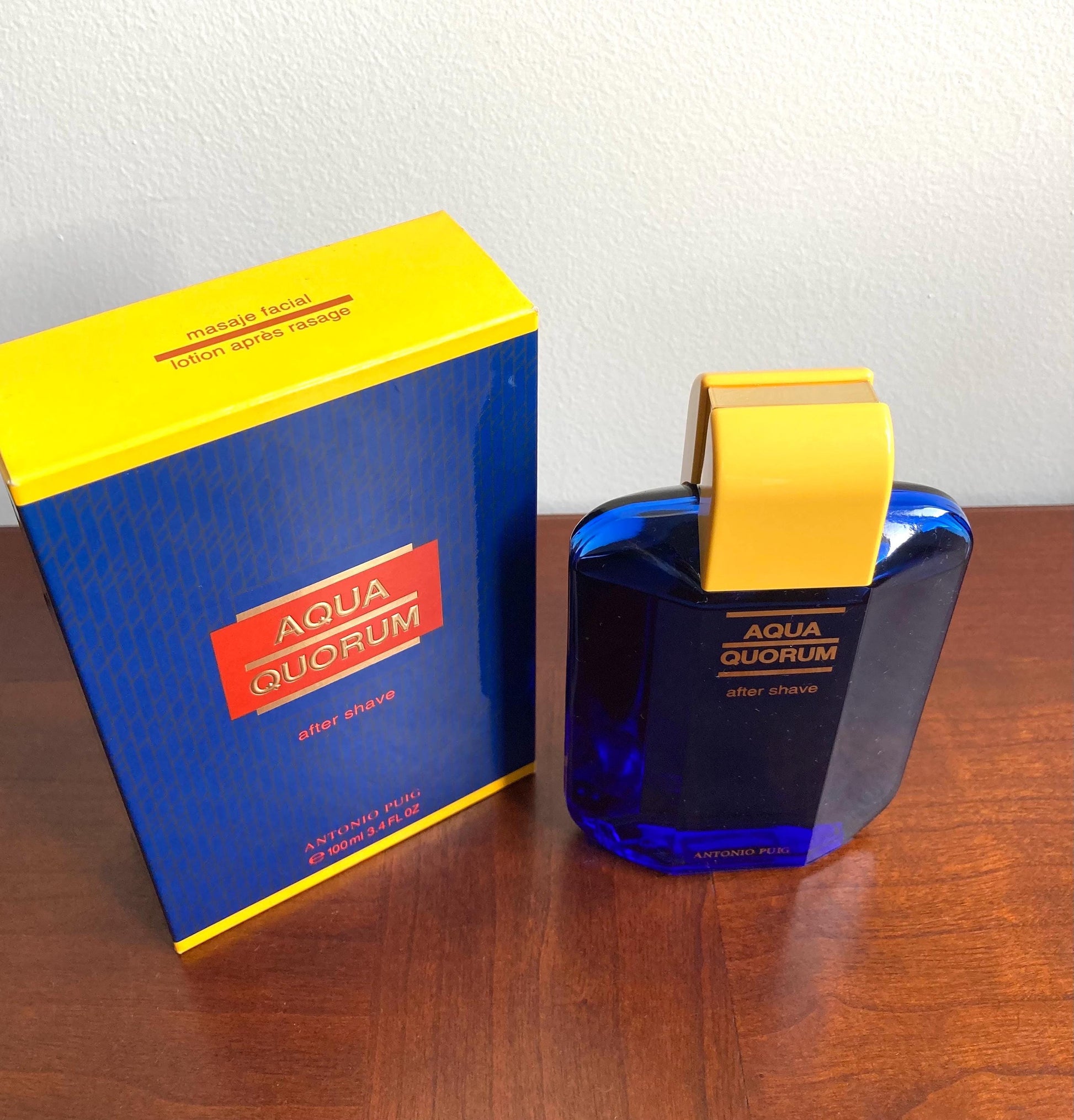 Vintage Aqua Quorum After shave, Antonio Puig, 100 ml